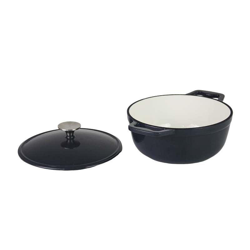 YFES002 Cast Iron Pots and Pans Cookware Set for Cooking